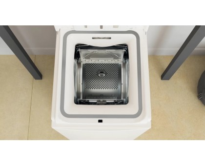 Пральна машина Whirlpool TDLR55020SUA вертикальна, 5,5кг, 1000, A++, 60см, дисплей, білий