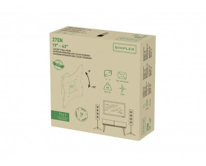 Кріплення ТВ з кутом нахилу Simpler 27EN 19-43"