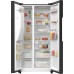 Холодильник SBS Gorenje NRR9185ESBXL, 179х70х92см, 2 дв., 376(190)л, А++, NF+, Инв. , Зона св-ти, диспенсер, генератор льда, Внешн.диспл, черный