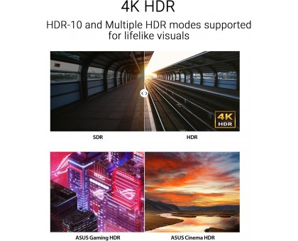 Монітор Asus 27" VY27UQ 2xHDMI, DP, MM, IPS, 3840x2160, sRGB 99%, AdaptiveSync, HDR10