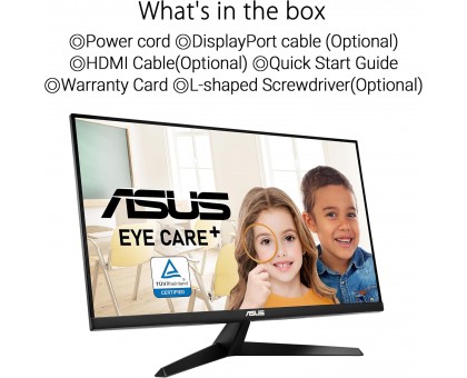 Монітор Asus 27" VY27UQ 2xHDMI, DP, MM, IPS, 3840x2160, sRGB 99%, AdaptiveSync, HDR10