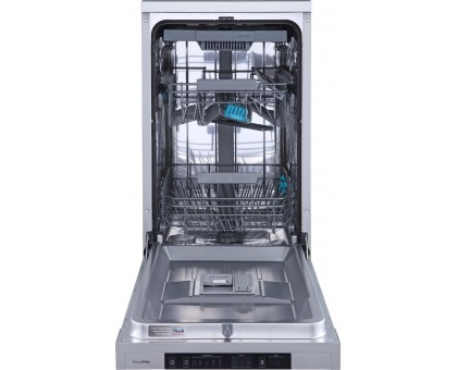 Посудомоечная машина Gorenje GS541D10X, 11компл., A+++, 45см, дисплей, 3 корзины, AquaStop, Инвертор, серый Посудомоечная машина Gorenje GS541D10X, 11компл., A+++, 45см, дисплей, 3 корзины, AquaStop, Инвертор, серый