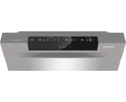 Посудомоечная машина Gorenje GS541D10X, 11компл., A+++, 45см, дисплей, 3 корзины, AquaStop, Инвертор, серый Посудомоечная машина Gorenje GS541D10X, 11компл., A+++, 45см, дисплей, 3 корзины, AquaStop, Инвертор, серый