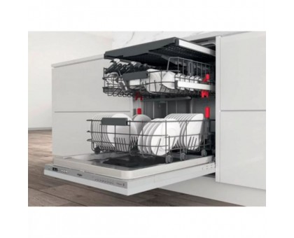 Посудомийна машина Whirlpool WIC3C33PFE вбудована, 14компл., A+++, 60см, дисплей, інвертор, 3й кошик, білий Посудомийна машина Whirlpool WIC3C33PFE вбудована, 14компл., A+++, 60см, дисплей, інвертор, 3й кошик, білий