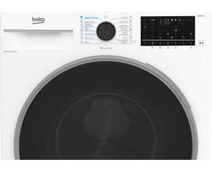 Стирально-сушильная машина Beko B5DFT58447W фронтальная, 8(5)кг, 1400, D, 57см, дисплей, белый Стирально-сушильная машина Beko B5DFT58447W фронтальная, 8(5)кг, 1400, D, 57см, дисплей, белый