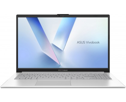 Ноутбук ASUS 90NB0ZR1-M03ZS0 Vivobook Go 15 E1504FA-BQ053 15.6" FHD IPS, AMD R3-7320U, 8GB, F512GB, UMA, NoOS, Сріблястий Ноутбук ASUS 90NB0ZR1-M03ZS0 Vivobook Go 15 E1504FA-BQ053 15.6" FHD IPS, AMD R3-7320U, 8GB, F512GB, UMA, NoOS, Сріблястий