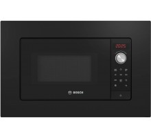 Мікрохвильова піч Bosch BFL623MC3 вбудована, 20л, електр. керув., 800Вт, дисплей, чорний