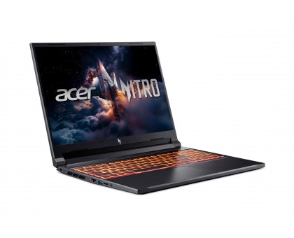 Ноутбук Acer NH.QUSEU.006 Nitro V 16 ANV16-72 16" WUXGA IPS, Intel 7-240H, 32GB, F1TB, NVD5060-8, Lin, черный Ноутбук Acer NH.QUSEU.006 Nitro V 16 ANV16-72 16" WUXGA IPS, Intel 7-240H, 32GB, F1TB, NVD5060-8, Lin, черный