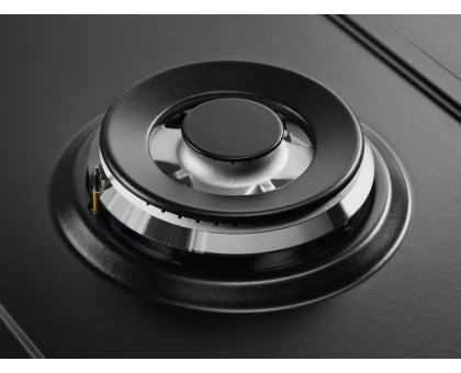 Варильна поверхня Electrolux KGS9536RN газова, 90см, чавун, чорний Варильна поверхня Electrolux KGS9536RN газова, 90см, чавун, чорний