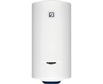 Водонагрівач електр. Ariston 3201455 круглий BLU1 R PL DRY, 100л, 1,5кВт, сухий тен, мех. кер-ння, C, Італія, білий Водонагрівач електр. Ariston 3201455 круглий BLU1 R PL DRY, 100л, 1,5кВт, сухий тен, мех. кер-ння, C, Італія, білий