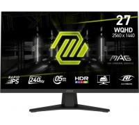 Монитор MSI 9S6-3CE41H-051 27" MAG 274QF-X24 2xHDMI, DP, Audio, IPS, 2560x1440, 240Hz, 0.5ms, sRGB 130%, FreeSync, HDR400 Монитор MSI 9S6-3CE41H-051 27" MAG 274QF-X24 2xHDMI, DP, Audio, IPS, 2560x1440, 240Hz, 0.5ms, sRGB 130%, FreeSync, HDR400