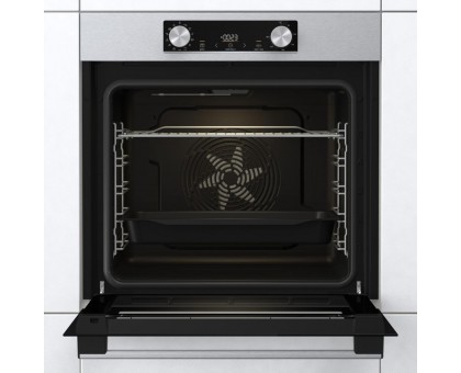 Духова шафа Gorenje BO6737E02XK електрична, 77л, A+, дисплей, нерж Духова шафа Gorenje BO6737E02XK електрична, 77л, A+, дисплей, нерж