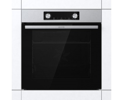 Духова шафа Gorenje BO6735E02X електрична, 77л, A+, дисплей, нерж Духова шафа Gorenje BO6735E02X електрична, 77л, A+, дисплей, нерж