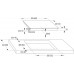 Варочная поверхность Gorenje GI6401WSC индукционная, 60см, PowerBoost, AutoDetect, белый