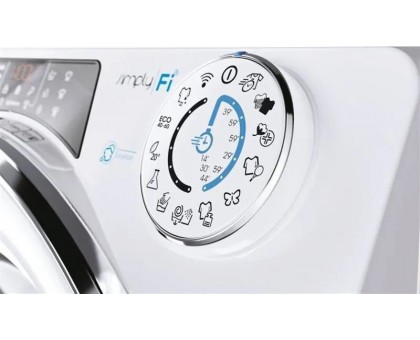 Пральна машина Candy RO1284DWMCE/1-9 фронтальна, 8кг, 1200, A+++, 53см, дисплей, пара, інвертор, білий