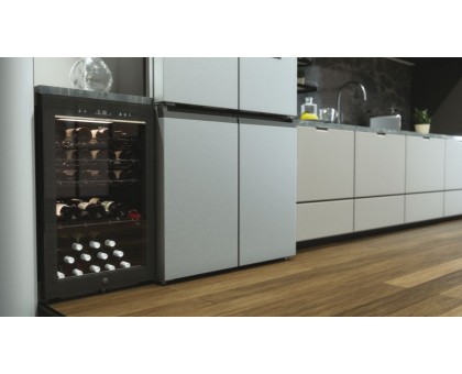 Холодильник Haier HWS49GAE для вина, 82x49.7х58, холод.отд.-118л, зон - 1, бут-49, ST, дисплей, черный Холодильник Haier HWS49GAE для вина, 82x49.7х58, холод.отд.-118л, зон - 1, бут-49, ST, дисплей, черный