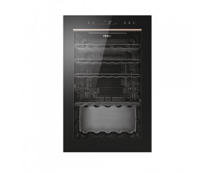 Холодильник Haier HWS49GAE для вина, 82x49.7х58, холод.отд.-118л, зон - 1, бут-49, ST, дисплей, черный Холодильник Haier HWS49GAE для вина, 82x49.7х58, холод.отд.-118л, зон - 1, бут-49, ST, дисплей, черный