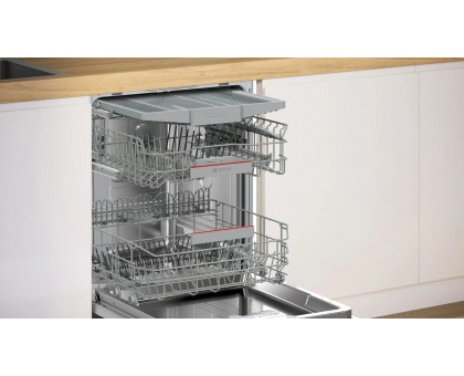 Посудомоечная машина Bosch SMH4ECX28E встраиваемая, 14компл., A, 60см, дисплей, 3я корзина, белый Посудомоечная машина Bosch SMH4ECX28E встраиваемая, 14компл., A, 60см, дисплей, 3я корзина, белый