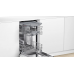 Посудомийна машина Bosch SPV4HMX14Q вбудована, 10компл., A++, 45см, дисплей, 3й кошик, білий