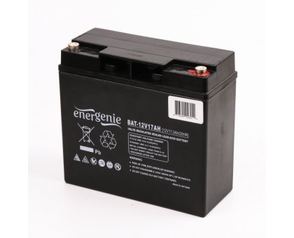 Акумуляторна батарея EnerGenie BAT-12V17AH/4, 12В 17Aч