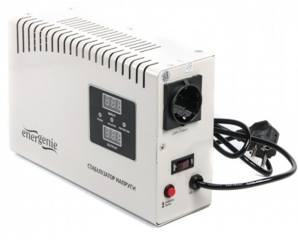 Автоматичний регулятор напруги EnerGenie EG-AVR-DW1000-01, 230 В, 1000 ВА