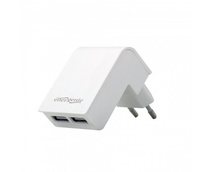 Зарядное устройство для Energenie EG-U2C2A-02-W USB 2.1 A, белый