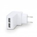 Зарядний пристрій Energenie EG-U2C2A-02-W USB 2.1 A, білий