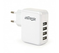 Зарядний пристрій Energenie EG-U4AC-02 4 USB, 3.1 A