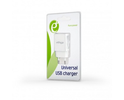 Зарядное устройство для Energenie EG-UC2A-03-W, USB 2.1 A, белый