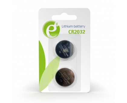 Батарейки литиевые Energenie EG-BA-CR2032-01 (2 шт.), блистер