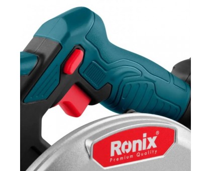 Циркулярная пила Ronix 8609, 20Вт, 165мм, 4Ач x 2