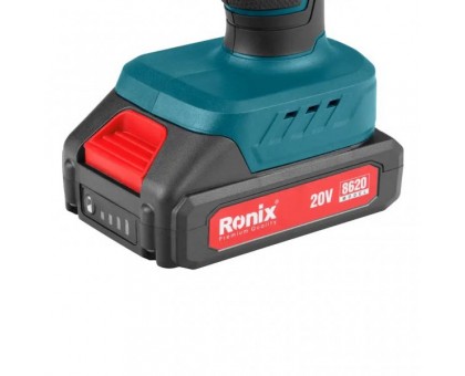 Шуруповерт акумуляторний Ronix 8620 20В, 1.5Агод x 2