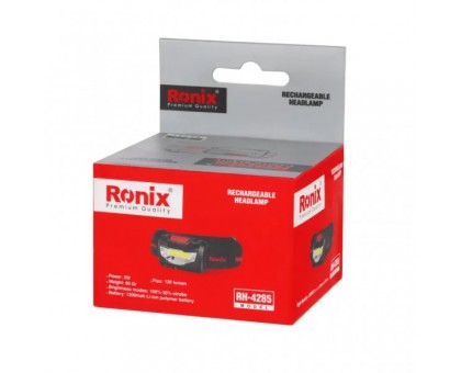 Фонарь Ronix RH-4285 светодиодный налобный