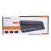Клавиатура A4 KB-720, USB, черная, 107 key, w - Ukr. keys, ergonomic