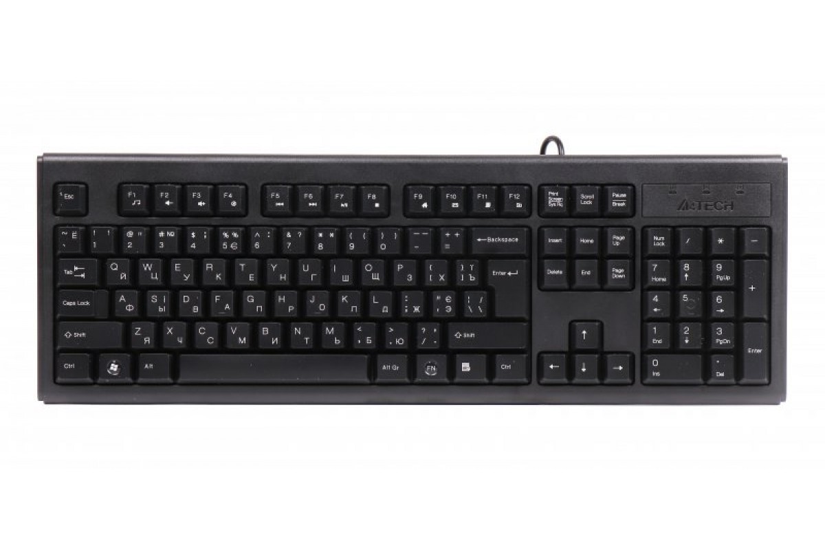 A4Tech KM-720 USB (Black) Клавиатура USB, черный купить в Киеве ...