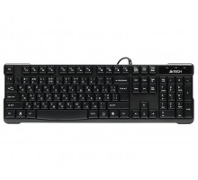 Клавиатура A4-Tech KR-750 USB, черная, 103 keys, Win.Vista x86 Comfort Rounded Edge keyboard