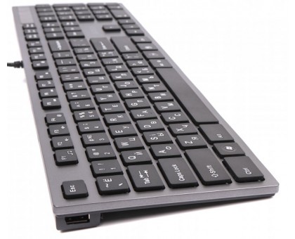 Клавиатура A4-Tech KV-300H USB, серая, X-Key+USB порт.
