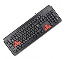 Клавiатура X7-G300 USB, чорна, Ігрова, 3xFast