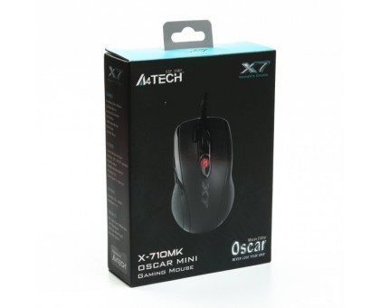 Мышь A4Tech X710MK USB, игровая, черная