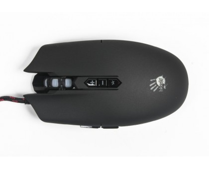 Миша ігрова A4-Tech Bloody Q80, чорна, з підсвічуванням, USB