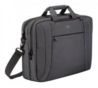 RivaCase 8290 попільно-чорна сумка-рюкзак  для ноутбука 16 дюймів.