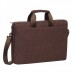 RivaCase 8335 коричневая сумка для ноутбука 15.6 дюймов.