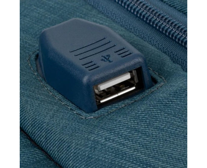 Рюкзак для ноутбука 17.3" RIVACASE 8365 (Blue), синий