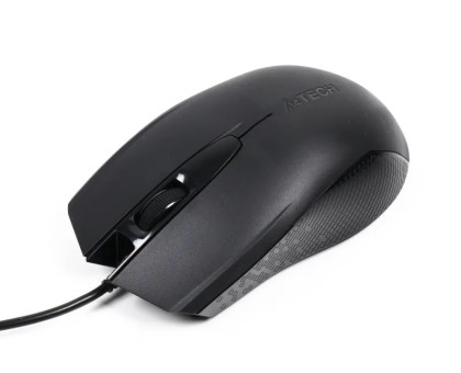 Мышь A4Tech OP-760 USB (Black), черная V-Track USB, 1000 dpi, 8-in-One ПО