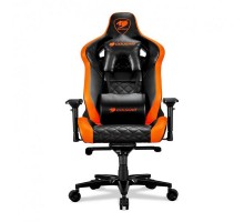 Кресло игровое ARMOR TITAN, черный-оранж.