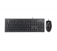 Комплект клавиатура+мышка A4TechKR-83+OP-720, USB, Черная