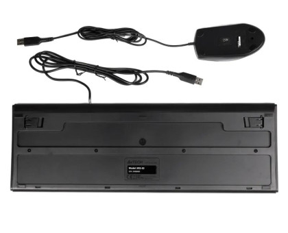 Комплект клавиатура+мышка A4TechKR-83+OP-720, USB, Черная