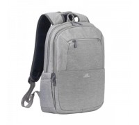 RivaCase 7760 сірий рюкзак  для ноутбука 15.6 дюймів.