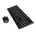 Комплект клавиатура+мышка A4TechKR-85+OP-720, USB, Черная