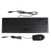 Комплект клавиатура+мышка A4TechKR-85+OP-720, USB, Черная